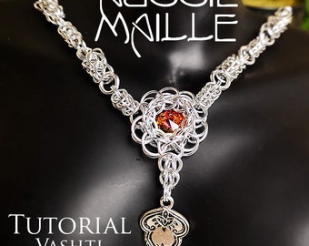 Tutorial Chainmaille - Colar Vashti