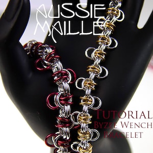 Chain Maille  Tutorial - Byzee Wench Bracelet