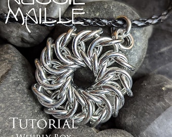 Chainmaille Tutorial - Whirly Box Pendant