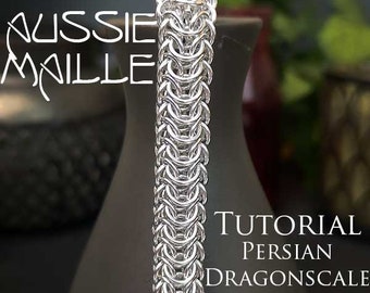 Chainmaille Tutorial - PersianDragonscale Bracelet