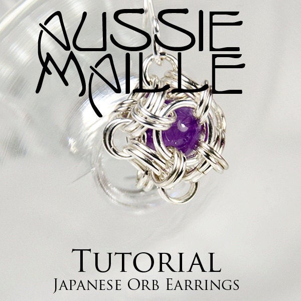 Chainmaille Tutorial - Japanese Orb Earrings