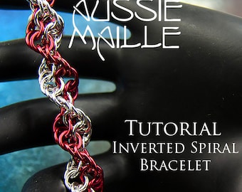 Chainmaille Tutorial - Inverted Spiral Bracelet
