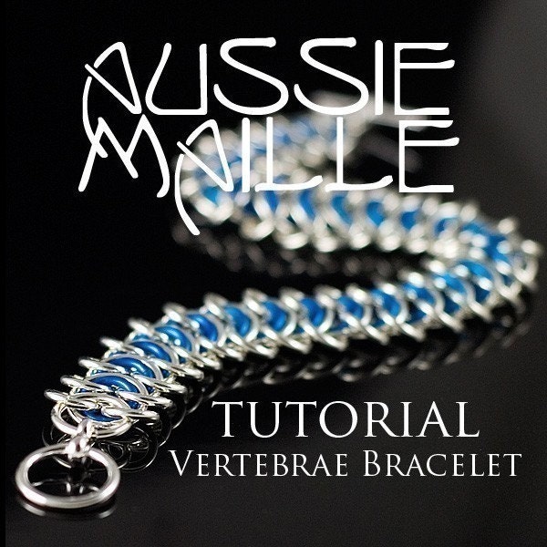 Chainmaille Tutorial - Vertebrae Bracelet - Etsy