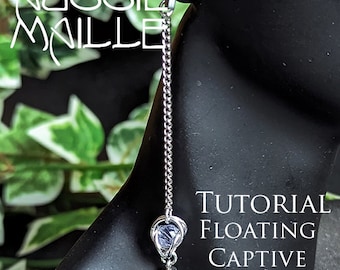 Chain Maille  Tutorial - Floating Captive Earrings