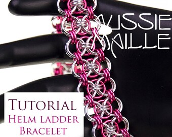 Tutorial de cota de malla - Pulsera de escalera de yelmo