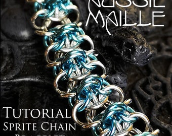 Chainmaille Tutorial - Sprite Chain Bracelet