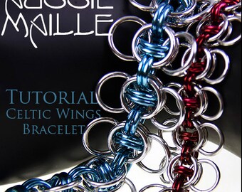 Chain Maille  Tutorial - Celtic Wings Bracelet