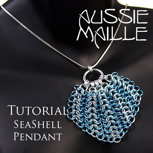 Chainmaille Tutorial Sea Shell Pendant - Etsy