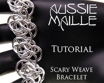 Chain Maille  Tutorial - Scary Weave Bracelet