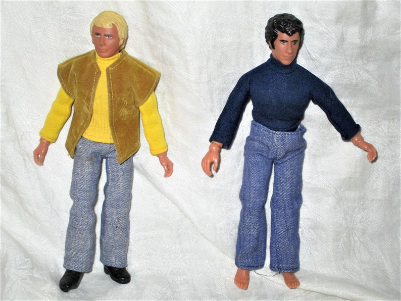 Vintage 70s Starsky /& Hutch Mego Figures TV Shoes
