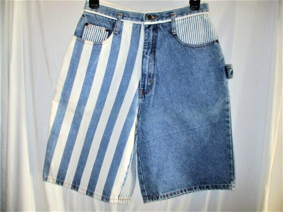 80s shorts denim