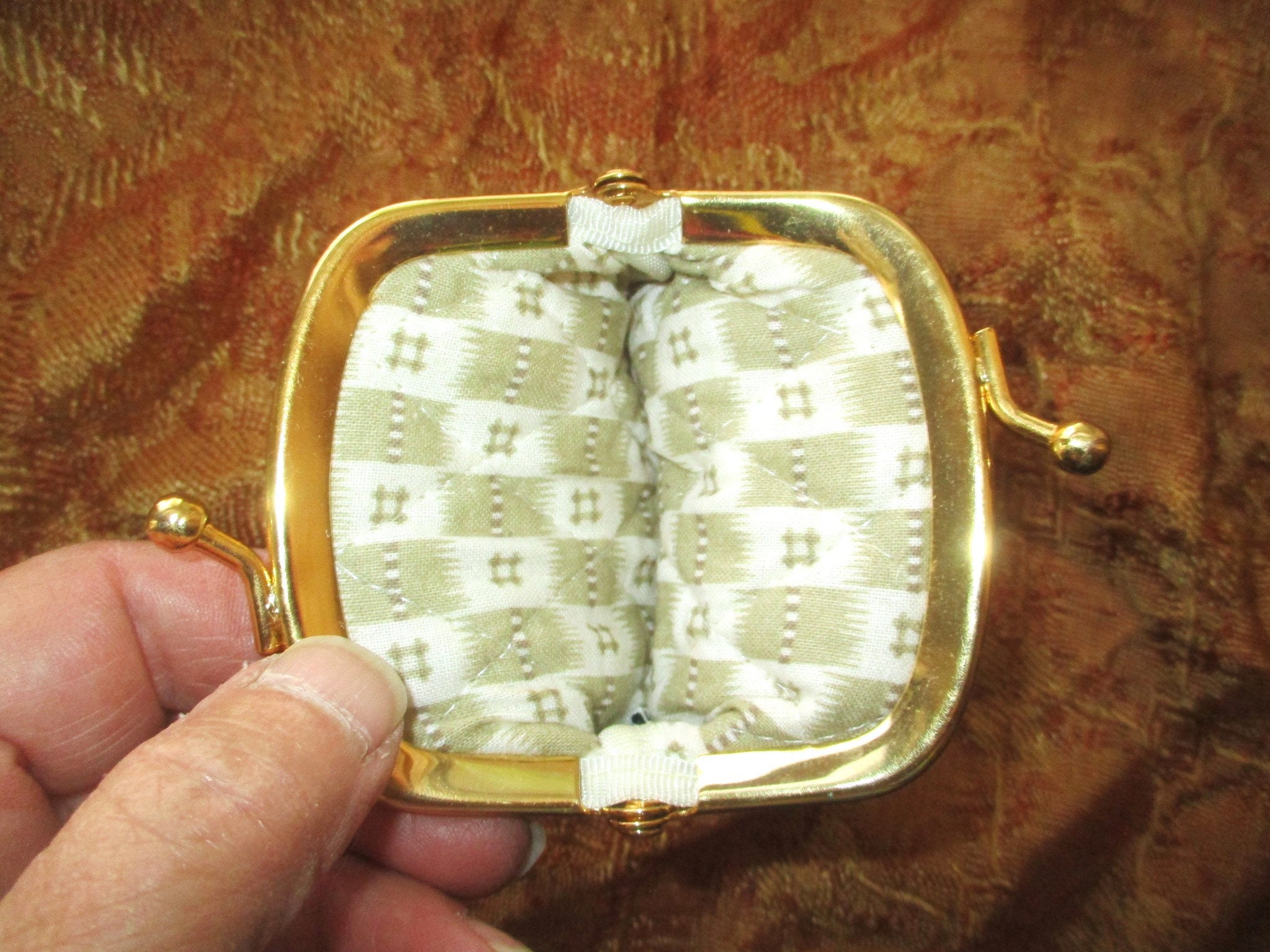 Vera bradley kiss lock coin purse sale