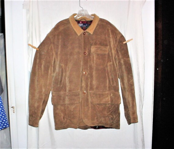 vintage polo leather jacket