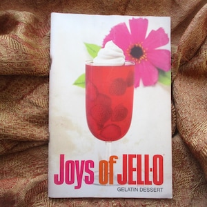 Vintage 70s The Joys of Jello Recipe Cookbook Booklet 96 pgs As Is
