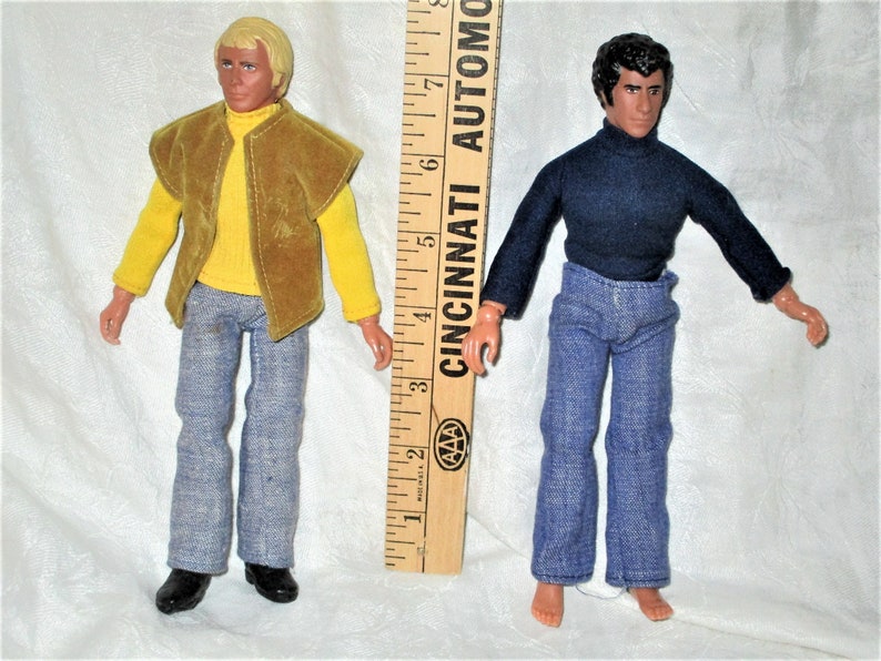Vintage 70s Starsky /& Hutch Mego Figures TV Shoes
