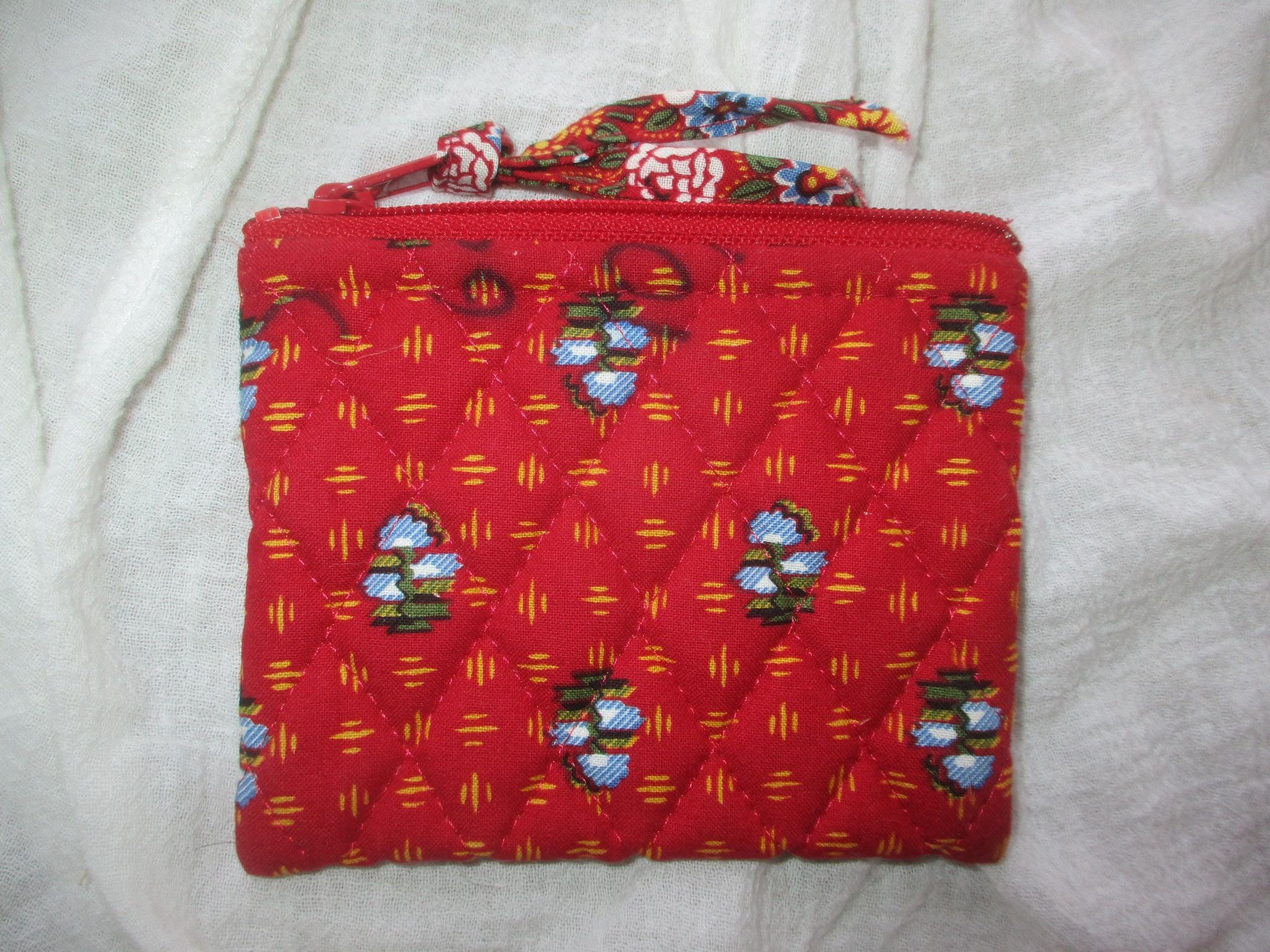 Vintage 90\'s VERA BRADLEY Provincial Red Eye Case Vintage 90s Vera Bradley Dual Apple Red Paisley Eyeglasses  main image 2