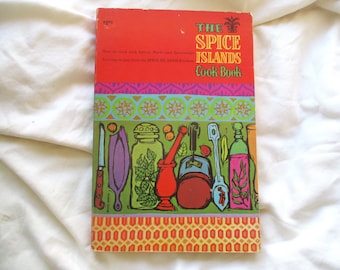 Vintage 70s The Spice Islands Cookbook Recipes Paperback