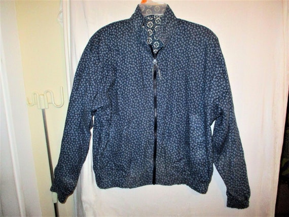 Vintage 90s Vera Bradley Reversible Jacket Adult … - image 1