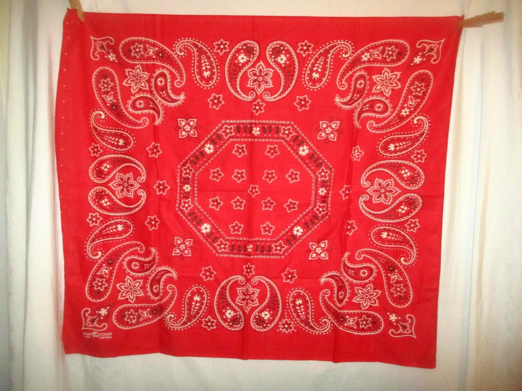 Elephant Bandana Vintage - Etsy