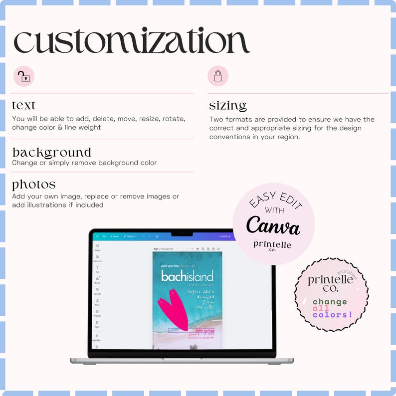Love Island Bachelorette Party Templates Games, Decor, Itinerary