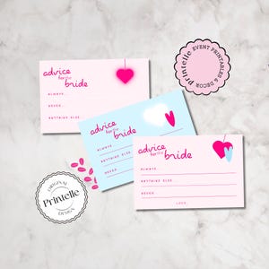 Kaartsjabloon vrijgezellenfeestadvies voor de bruid | Bacheiland bewerkbaar eiland thema liefde vrijgezellenfeest advies kaarten games L2