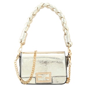METALLIC CROSSBODY  BAG