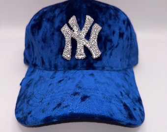 Crushed VELVET bling CAPS nyc - ATL - - philly - los angeles