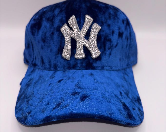 Featured listing image: VELVET bling NY New York  CAPS mulitple colors