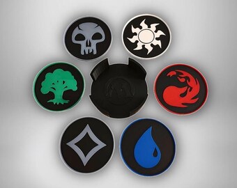 MTG マナシンボル コースターセット - Etsy 日本
