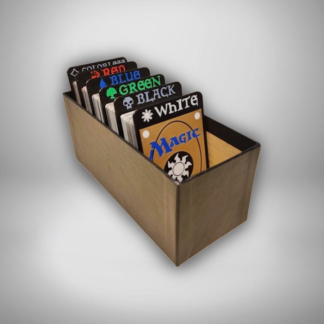 MTG Card Divider Set / Mana or Land Dividers - Etsy