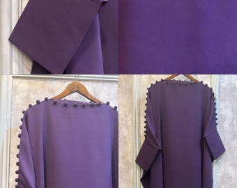 パープルバギーボタンセット 2024年新入荷