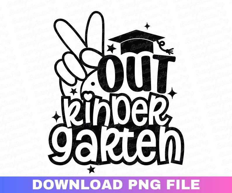 Kindergarten Svg Kindergarten Graduation - Il 794xN.6043683632 60it 