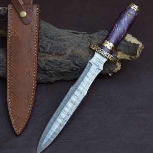 Handmade damascus schöne athame DAGGER, Jagdmesser geschenke für ihn ihre Schwester Mutter Mann, Custom Wohnkultur Jahrestag gravierte Geschenke