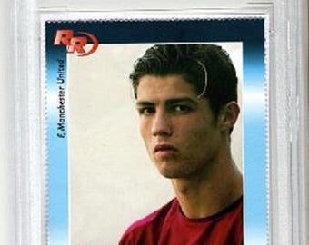 Cristiano Ronaldo 2004 Rookie Review card PGI 10 Portugal Manchester United