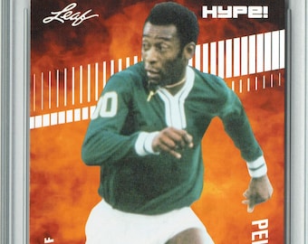 Pele 2020 Leaf HYPE! #45 Only 5000 Made Brazil World Cup Card PGI 10