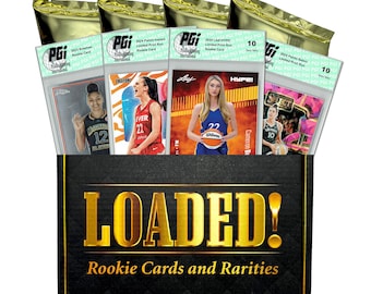LOADED! WNBA Box: 4 PGI 10 Rookie Cards & Rarities - Caitlin Clark, A'Ja Wilson