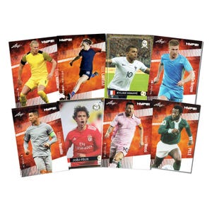 Soccer Superpack - Best Selling Trading Cards - Lionel Messi, Mbappe, Pele, Haaland, Cristiano Ronaldo & More - 8+ cards All Certified Mint+