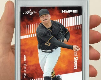 Certified Mint+ Paul Skenes 2023 Leaf HYPE! #132 Only 5000 Made! Rookie Card Pittsburgh Pirates