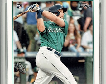 Cal Raleigh 2022 Topps #277 Big Dumper Seattle Mariners Rookie Card PGI 10