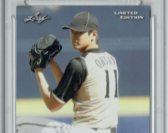Shohei Ohtani 2018 Leaf Limited Edition #LE-01 Rookie Card PGI 10
