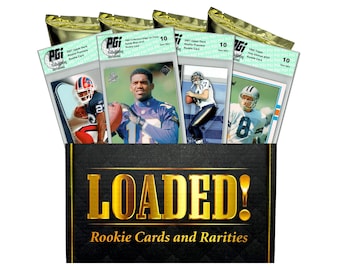 LOADED! Legends PGI 10 Football Collector's Box: 4) Rookie Cards – Moss Warner+