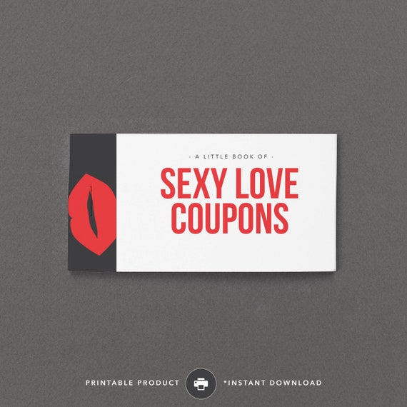 Printable Love Sex Coupons Vouchers Coupon Book Funny Etsy
