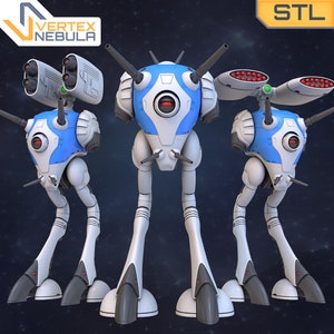 Invasor (3 modos) (Archivos digitales STL)