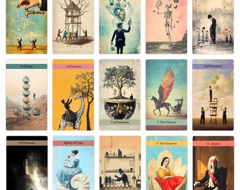 Dark Tea Society Tarot Deck: Rider Waite Style, Victorian