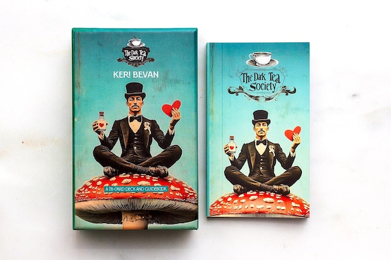 洋書 THE DARK TEA SOCIETY TAROT Dark Tea Society Tarot Deck: Rider Waite Style, Victorian