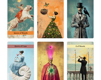 Dark Tea Society Tarot Deck: Rider Waite Style, Victorian