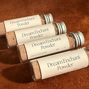 Transformative Sleep & Dream Enchant Powder | Spiritual Dream Work - Increased Spell Power, Deeper Sleep, Dream Retention, Self-Discovery