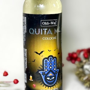Go Away Evil Cologne 7,5 oz Quita Mal Spiritual Protection Wash van Ohli-Way