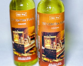 7x7 Contra Todo Protection Cologne – Spiritual Cleansing, Evil Eye Shield