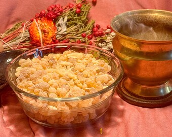 Frankincense Resin - Spiritual Cleansing & Purification Incense - Holy Incense, House Clearing, Purification - Boswellia sacra - 50g - 1.7oz